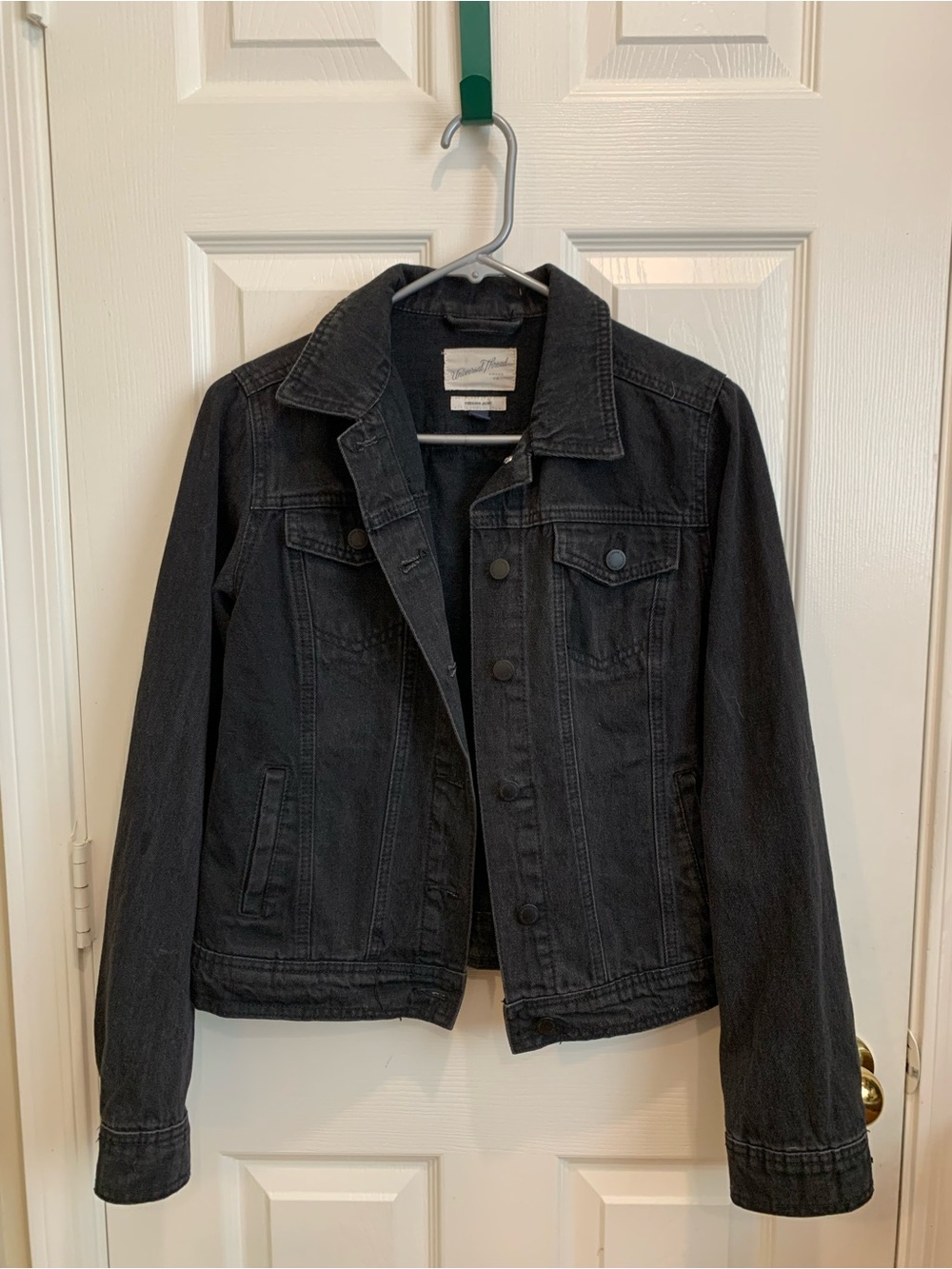 Black Denim Jacket - Classic Fit